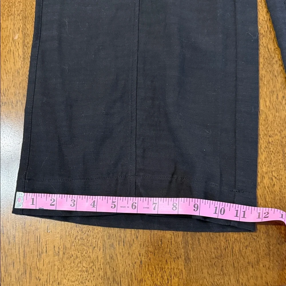 Democracy Black Wide Leg Pants - Picture 5 of 6